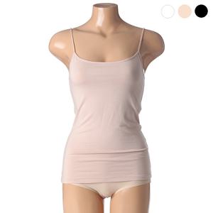 [비비안]+가격인하 신축성좋고 부드러운 모달스판 여성 끈런닝 3종택1 RU7144