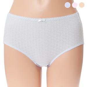 비비안 가격인하 눈꽃 엠보싱 면혼방 데일리 여성 부인용팬티 3종택1 PT7407
