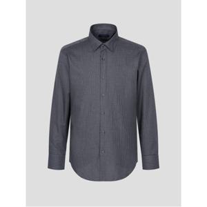 트윌 깅엄 체크 셔츠 - 다크 그레이 (MA4864FC13)