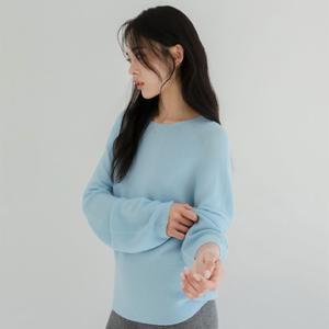 [최초가 69,000원] 홀가먼트 3D 니트 라운드넥 긴팔 풀오버_FT9300