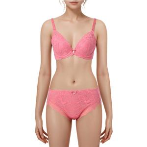 여성 수입 자가드레이스 브라 레이스팬티세트 2종택1-BSBR1903ABP1903A