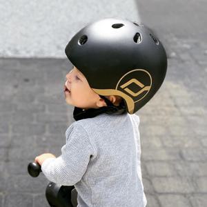 유아헬멧[블랙골드] 어린이헬멧 킥보드 자전거헬멧