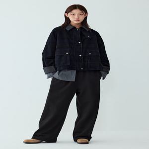 정상가279,000원 카라 소매 배색 코듀로이 집업 9175413983