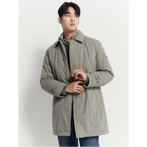 니트 인셋 다운 코트  카키 (BC4X30OD3H)