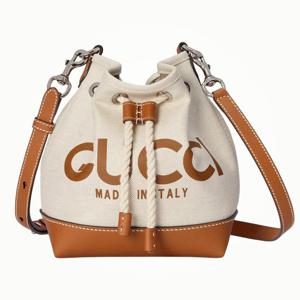 풀구성품  캔버스 미니 버킷 숄더백 베이지 777166