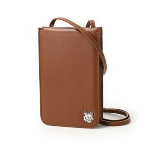 MAISON KITSUNE  FOX HEAD NECK POUCH (MM05340LC0043-P298) (폭스 헤드 넥 파우치)