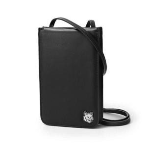MAISON KITSUNE  FOX HEAD NECK POUCH (MM05340LC0043-P199) (폭스 헤드 넥 파우치)