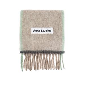 [명품]  25FW FN UX 시그니처 로고 울 머플러 베이지그레이 CA0290 ALS