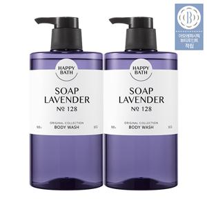 [NEW] 해피바스 오리지널 컬렉션 라벤더 바디워시 910g 2입