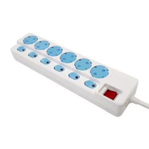 위너스 멀티코드-자동캡 개별차단스위치 6구3호 3m 탭 전선릴