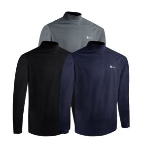 2장세트  겨울 작업복티셔츠 히트텍 보온 등산복 기모 반목티