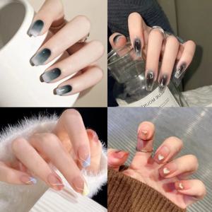 네일 아트 A 셀프 네일케어 붙이는 젤네일 패디큐어 네일 젤네일스티커 패디큐어