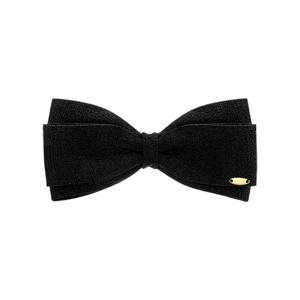 LALA J 트위드 리본 헤어핀 - 블랙 JALJHP4BS837FABK0