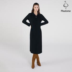 [최초가 169000원] 플리츠 카라 원피스_HPOPF023001