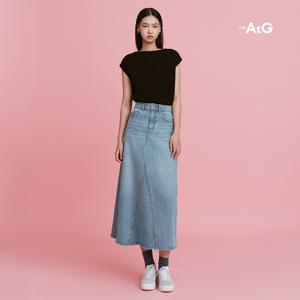 [최초가 79,900원] 25S/S 칼럼 데님스커트