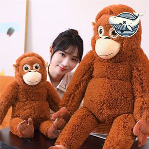 대형 오랑우탄 봉제인형 115cm 감촉 좋은 인형 원숭이인형 오랑우탄인형 동물인형 우탄이인형
