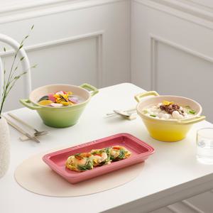 [정가158000원] 레인보우 카술레 서빙볼 2P세트