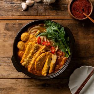 진짜 얼큰한 김치어묵우동전골 710g