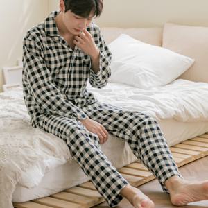 베리체크 주니어잠옷 중학생잠옷 긴팔상하세트