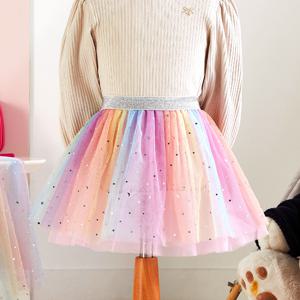 프린세스 코스튬 샤스커트 레인보우