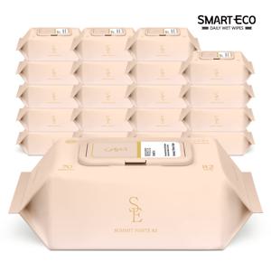 고평량 써밋82g 화이트  70매 20팩 캡형 엠보 아기물티슈