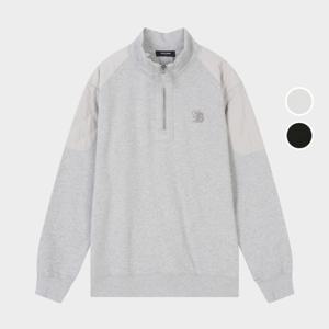 [롯데백화점]남성 루즈핏 하프집업 맨투맨 티셔츠 B234TS350P