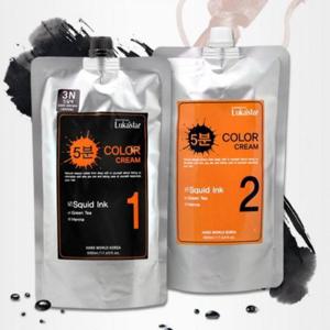 루카스타 새치 염색약 오징어먹물 염색 칼라크림 새치염색약 미용실염색약 새치커버염색약