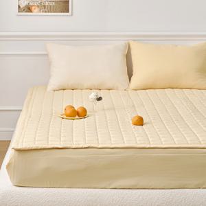 ON 젤라또 4면 고정밴드가 있는 패드 Q 150x200 버터