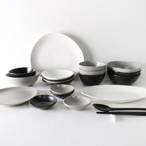 모던스톤 4인 식기세트 19p 4color 그릇세트 식기세트 도자기식기세트 도자기그릇세트