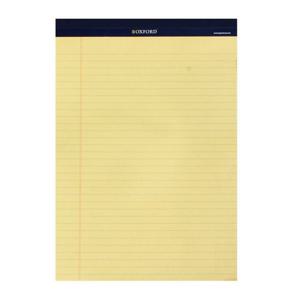 리갈패드 B5 노랑 50매 옥스포드 탕비 리포트패드
