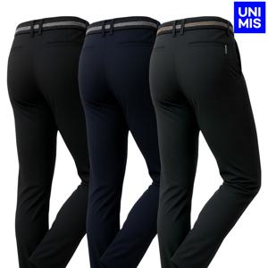 유니미스 남성 봄가을 간절기 원턱 등산바지 골프바지 작업복