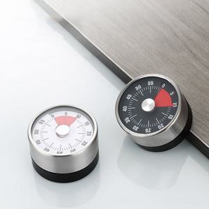 주방 쿠킹 타이머 미니 기계식 알람 자석 요리 시계 조리타이머 주방타이머 무소음타이머