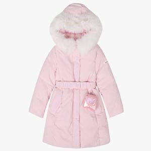 로엠걸즈허리벨트 롱 코트 다운 RGJD25T2C