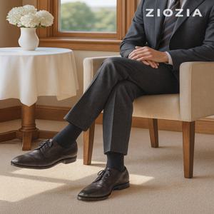 그레이 쉐도우 글렌체크 미라클 정장팬츠 (ABD4SP1204_CGR)