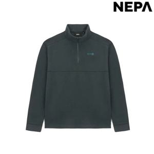 [롯데백화점] (행사)]남성 가을 겨울 스트라이프 플리스 집업티셔츠 7K75415