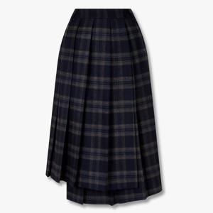 체크패턴 플리츠 랩 스커트 9105432208