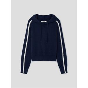 라인 디테일 후디 풀오버  네이비 (125X51MQJR)