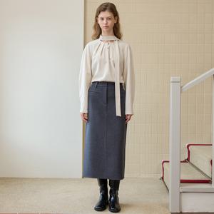 [정가259,000]울 혼방 세미 H라인 스커트 OW5WSA520