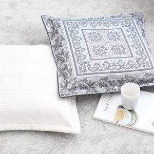 이솔홈 자가드 로얄 고급방석 솜포함