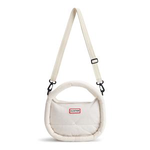 [정상가 139,000원][UNISEX] 프레임드 푸퍼 미디 호보백 - 화이트윌로우 UBX3712KBMWHW