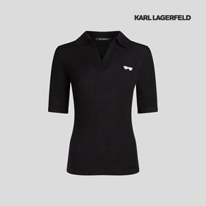 [246W2014] 칼라거펠트 선글라스 장식 폴로