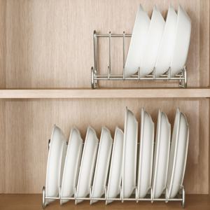 리본제이 무디타 304 스텐 접시 정리대 L자형 그릇 거치대 S+L 2P세트