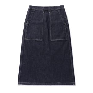 [epigram]  [여성] 논페이드 데님 스커트 EFKAW24201INX