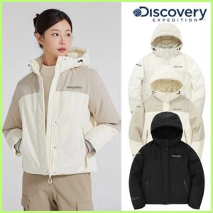 디스커버리 여성 베르겐 고어 윈드스토퍼 구스다운 숏패딩 DWDJ7L046