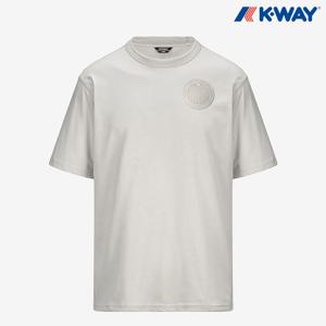 [정가:99,000] 까웨 남성 팬톰 체스트 라벨 반팔 티셔츠 Y255EMT223