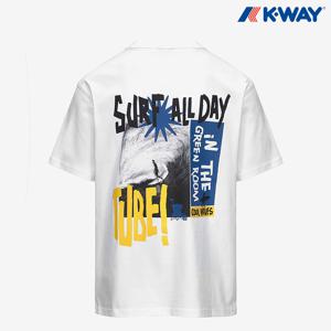 [정가:85,000] 까웨 남성 피오라반티 콜라보 솔로 LF 반팔 티셔츠 Y255EMT621