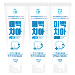 이엔닥터 미백케어치약 x 3개