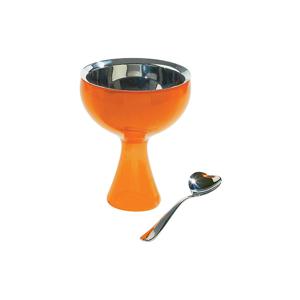 [Alessi] 러브 아이스크림볼 스푼세트_오랜지/아이스크림컵/AMMI01S O