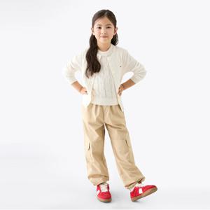 타미힐피거 미니 케이블 크루넥 가디건 (T42F6WCD010GT1Z00)