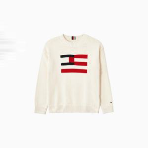 타미힐피거 플래그 스웨터 (T42F6WWO080BT1Z00)